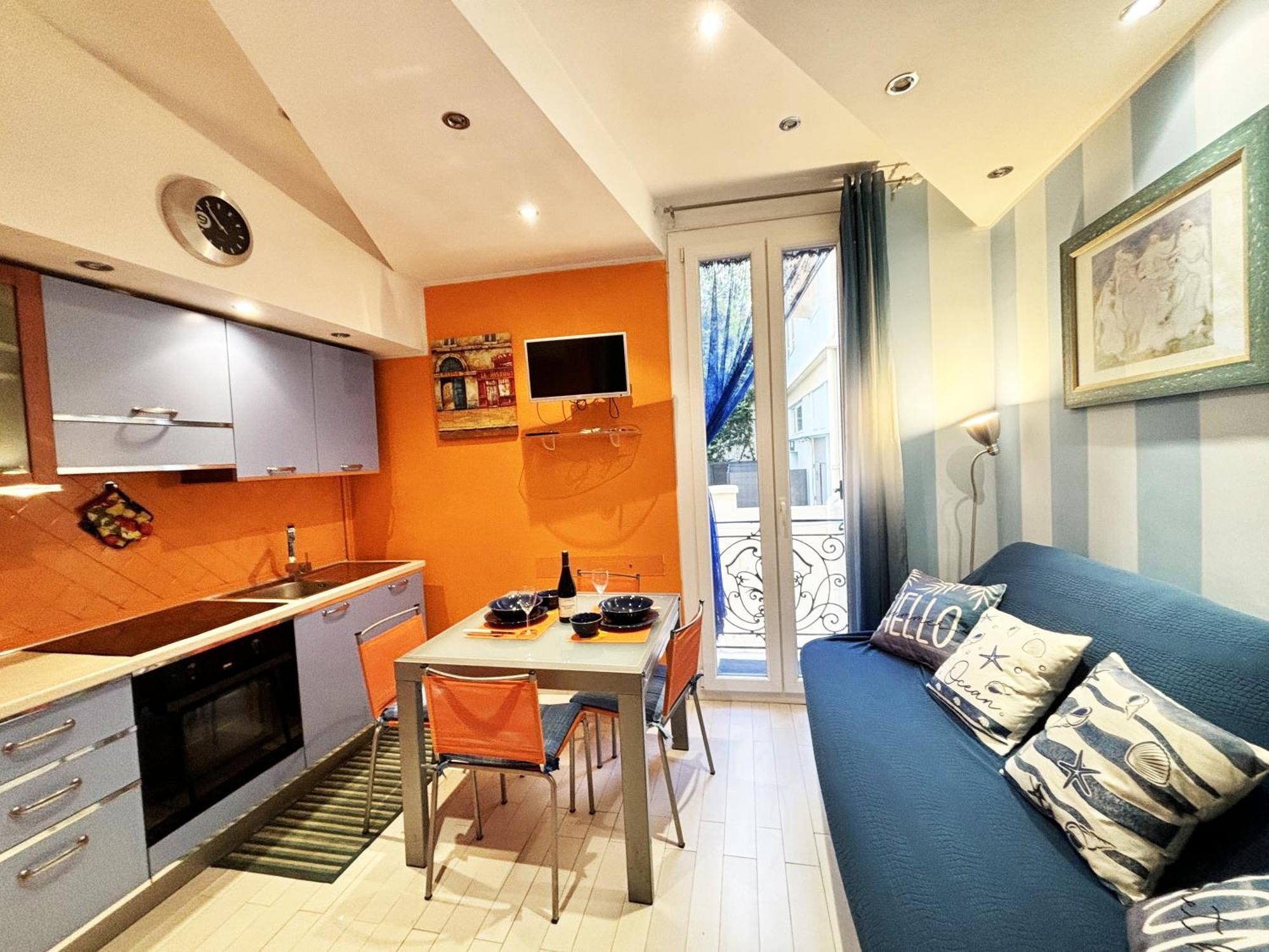 -Da Zia Ro'- Promenade Des Anglais Front Beach - Air C - Free Parking Nice Exterior photo